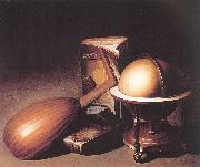 DOU, Gerrit Still Life with Globe, Lute, and Books oil painting picture wholesale